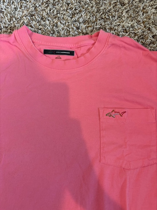 Greg Norman Collection Other - Greg Norman Men's Pink Pocket T-Shirt- Large